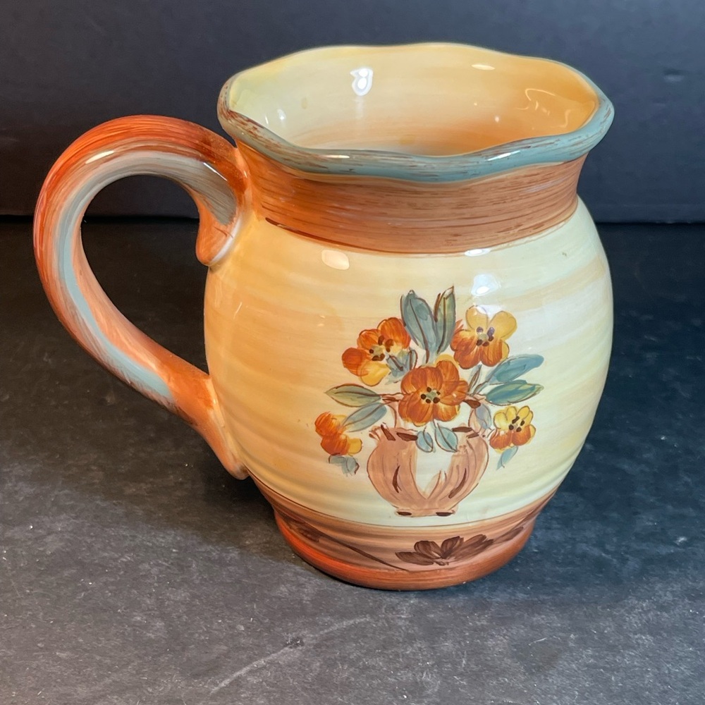 2005 Ceramic Certified International Tuscan Landscape Mug T80